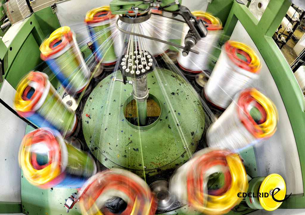 Take a look behind the scenes how Edelrid ropes are made