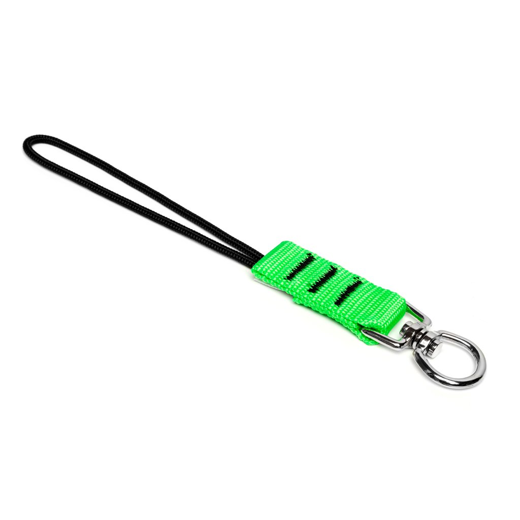 Never Let Go (NLG) Short Coiled Tool Lanyard, Quick Clip available