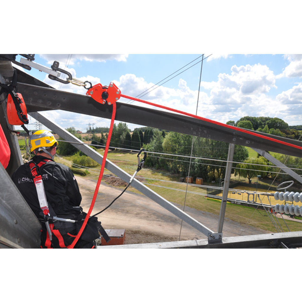 CHECKMATE HLL125 25m Fibre Rope Temporary Lifeline available at altisafe.com