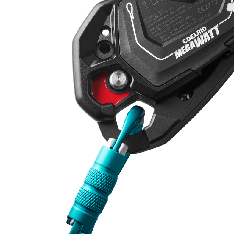 EDELRID Megawatt Universal Descender and Rescue Device available at alitsafe.com