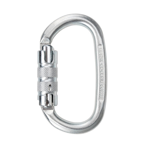 EDELRID Steel Oval Twist Carabiner available at altisafe.com