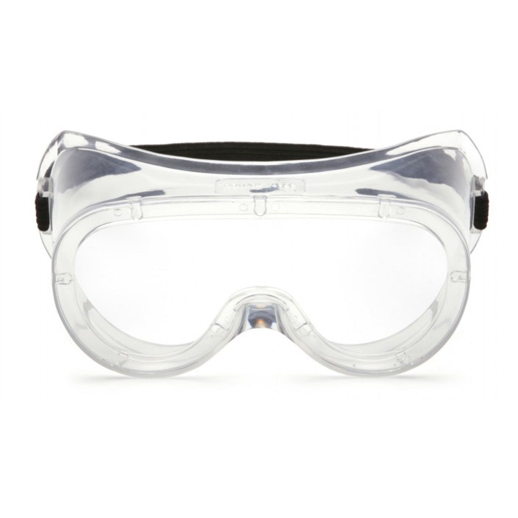 PYRAMEX G200T Clear Anti-Fog Ventless Goggles