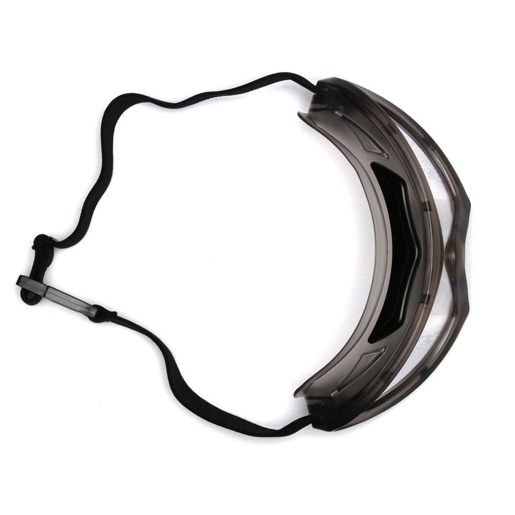 PYRAMEX Capstone Gray Direct/Indirect Goggle with Clear Anti-Fog Lens available at altisafe.com