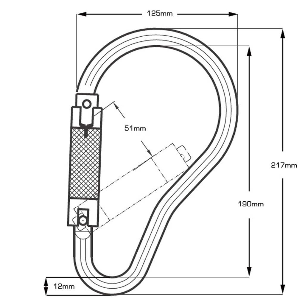 CHECKMATE PPEH 09 Steel Scaffold Hook available at altisafe.com