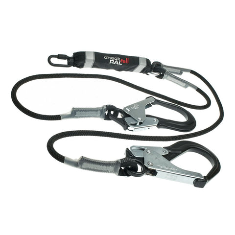 CHECKMATE RALT 1.5m Rope Twin Leg Equal Y Fall Arrest Lanyard available at altisafe.com