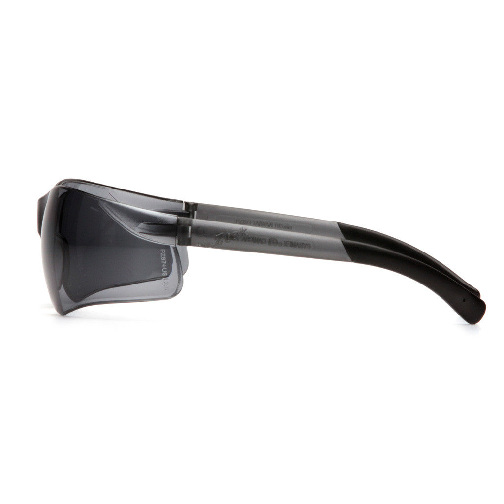 PYRAMEX Ztek Gray Lens with Gray Temples available at altisafe.com