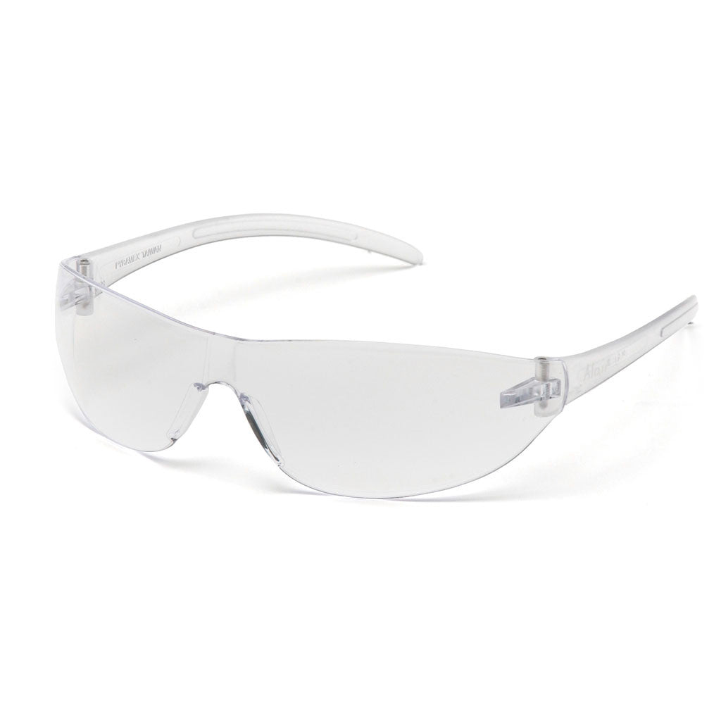 PYRAMEX Alair Clear Lens with Clear Temples available at altisafe.com