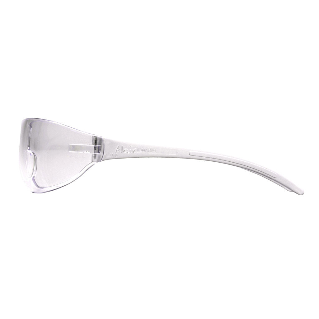 PYRAMEX Alair Clear Lens with Clear Temples available at altisafe.com