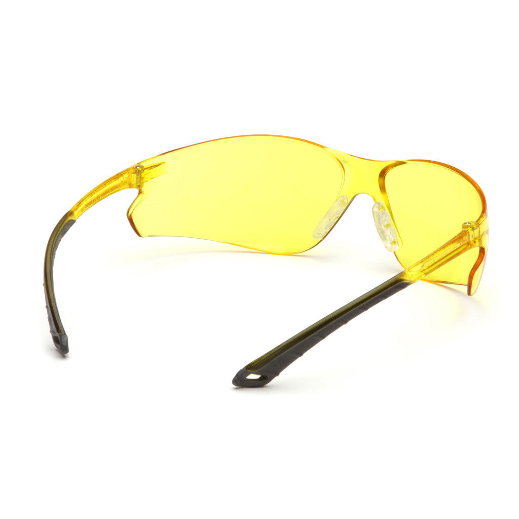 PYRAMEX Itek Amber Lens with Amber Temples available at altisafe.com