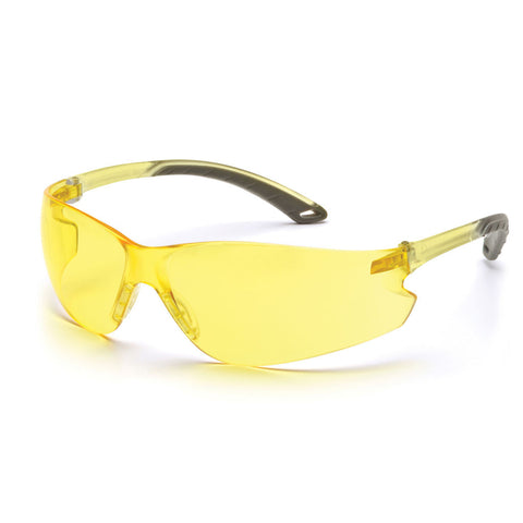 PYRAMEX Itek Amber Lens with Amber Temples available at altisafe.com