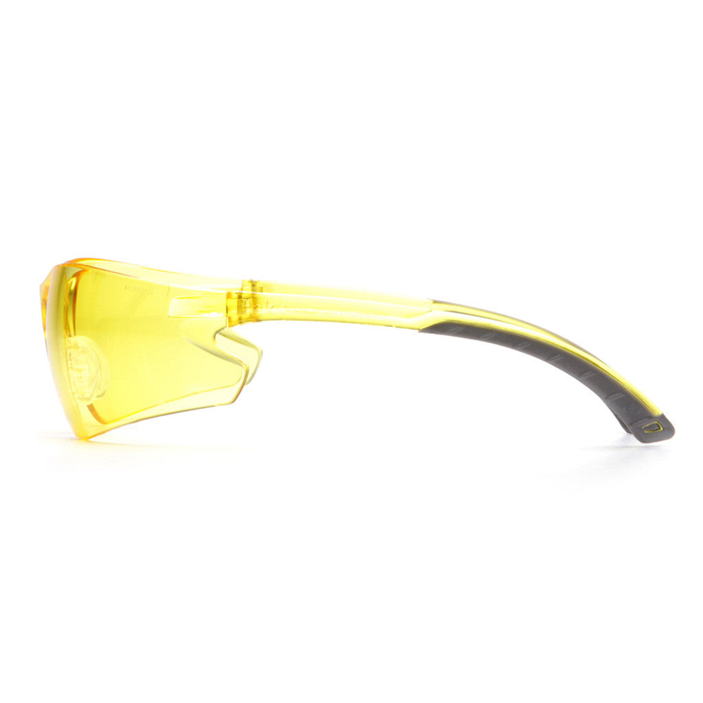 PYRAMEX Itek Amber Lens with Amber Temples available at altisafe.com