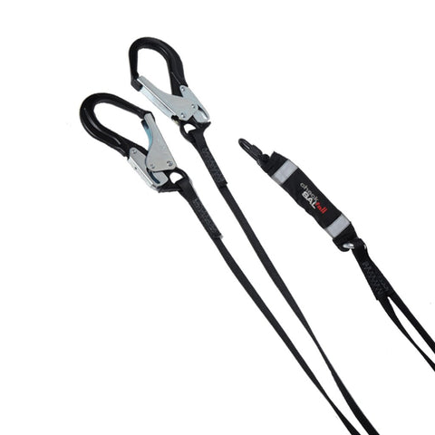 CHECKMATE SAL 1.3m/2m Webbing Twin Leg Offset Y Fall Arrest Lanyard available at altisafe.com