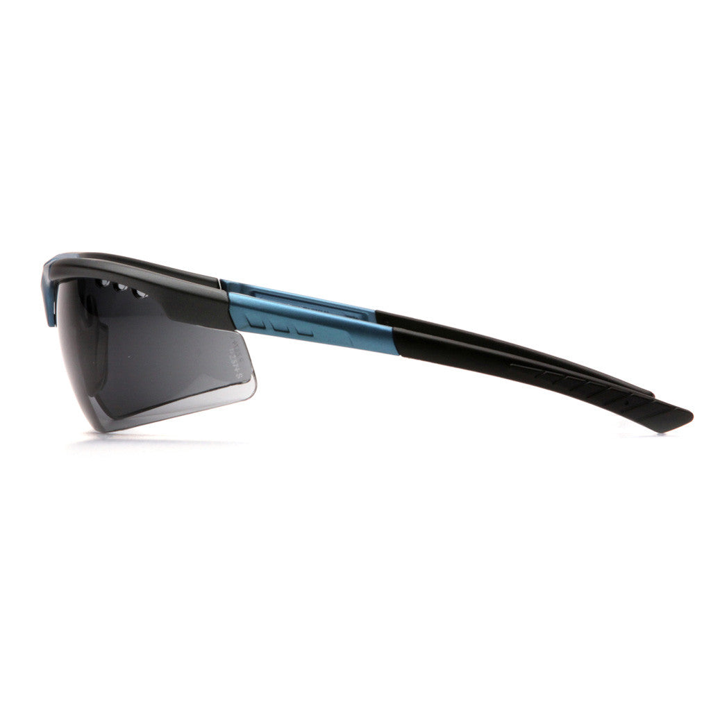 PYRAMEX Reatta Gray Lens with Blue/Charcoal Frame Safety Glasses available at altisafe.com