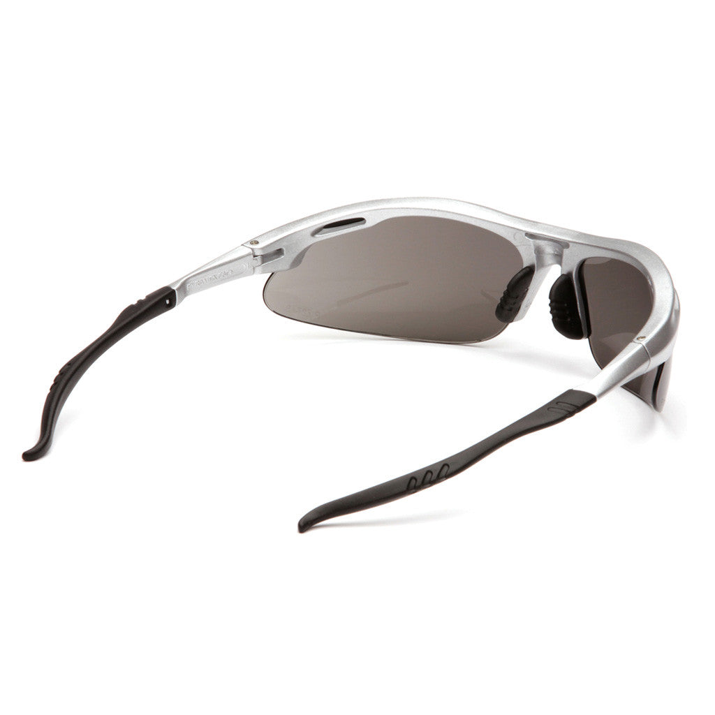 PYRAMEX Avanté Gray Lens with Silver Frame available at altisafe.com