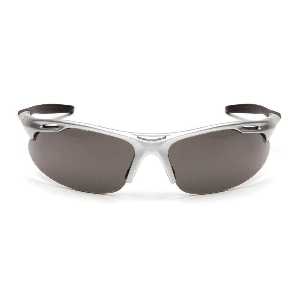 PYRAMEX Avanté Gray Lens with Silver Frame available at altisafe.com