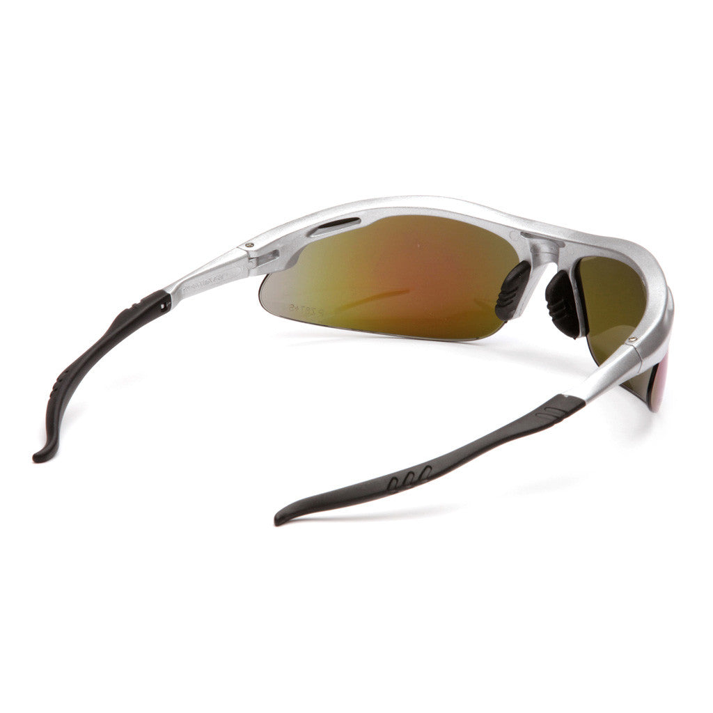 PYRAMEX Avante Ice Blue Mirror Lens with Silver Frame available at altisafe.com