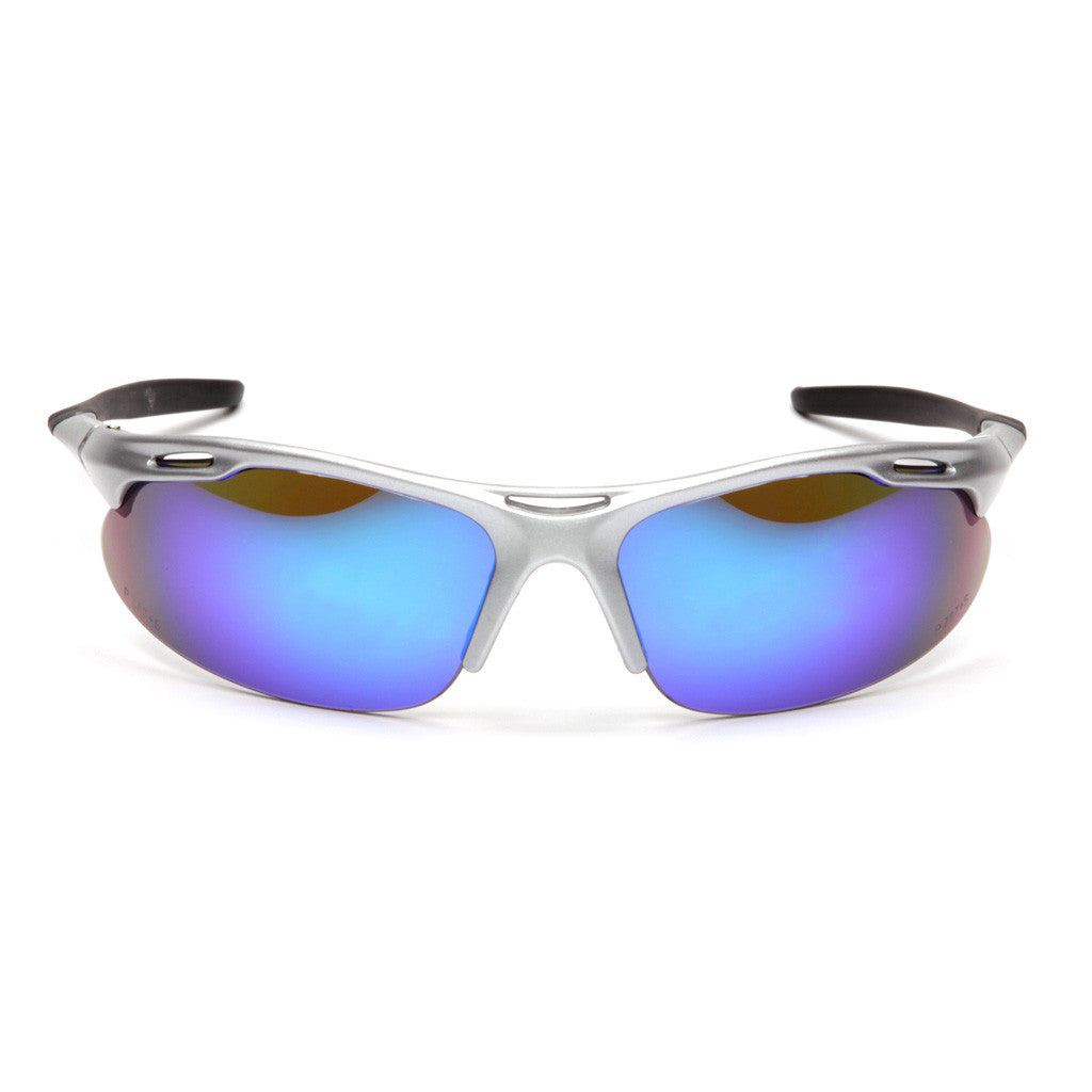 PYRAMEX Avante Ice Blue Mirror Lens with Silver Frame available at altisafe.com