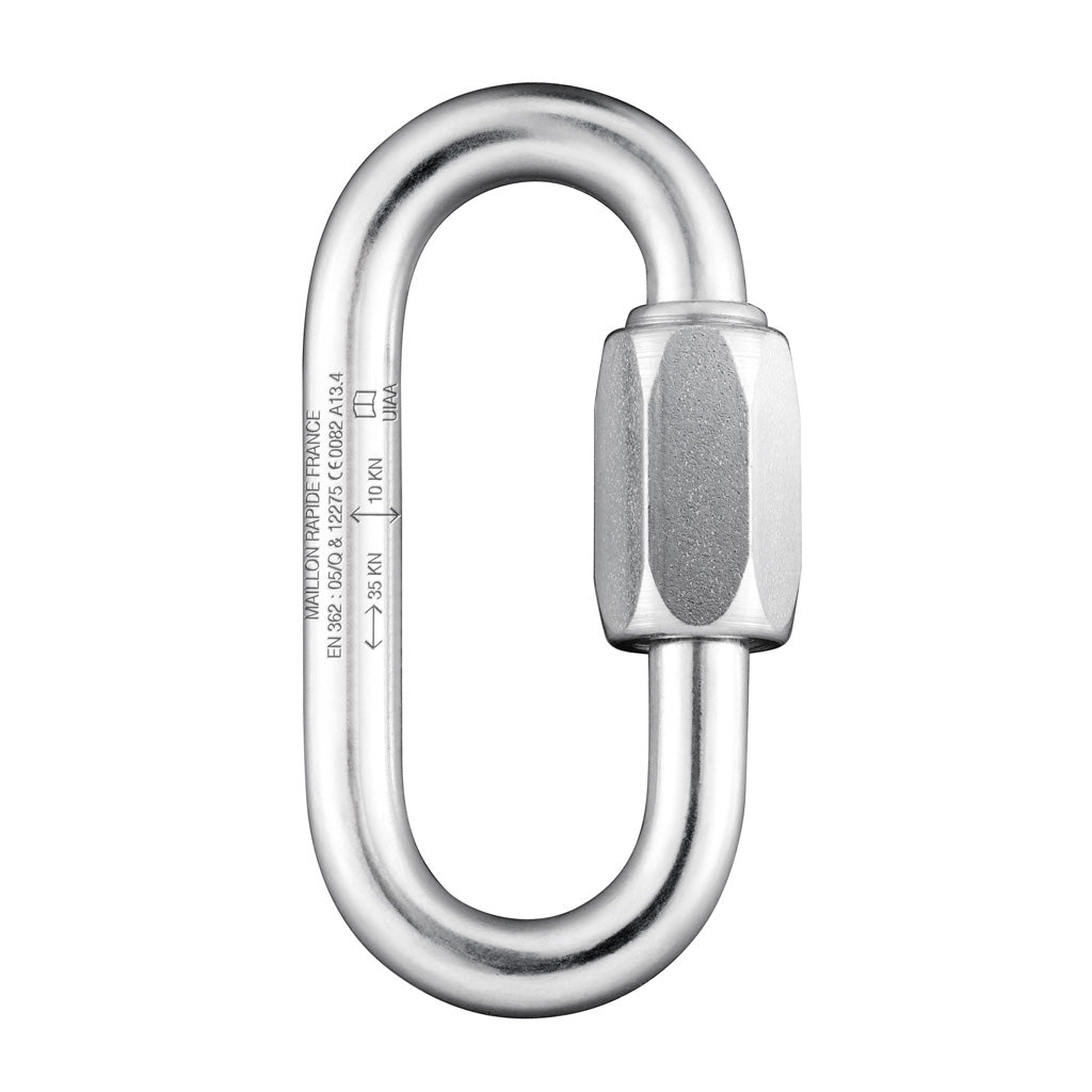 Peguet PPE Certified Zinc Plated Steel Standard Maillon Rapide 10mm